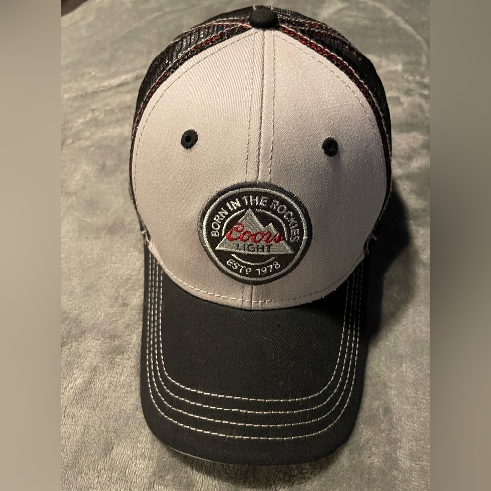 Born in the Rockies Coors light baseball cap.